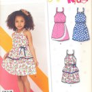 Girls Pattern Child 6 Sizes Dress New Look 6222 Summer Clothes