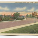 Highway Bridge between Fargo North Dakota - Moorhead Minnesota Postcard