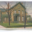 Milburn Residence Delaware Avenue Buffalo New York Postcard