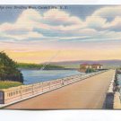 Ashokan Bridge over Dividing Weir Catskills Mts New York Postcard