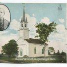 Rev Elijah Kelloggs Church Harpswell Center Maine Postcard
