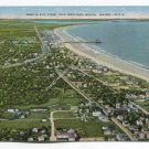 Birds Eye View Old Orchard Beach Maine Postcard