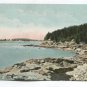 Cow Point Rogue Bluff Maine Postcard