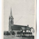 St Marys Catholic Church Parsonage and School Tomah Wisconsin Postcard