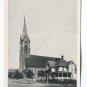 St Marys Catholic Church Parsonage and School Tomah Wisconsin Postcard