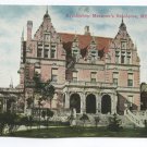 Archbishop Messmers Residence Milwaukee Wisconsin Postcard