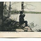 Viewing Lake Jefferson near St Peter Minnesota Postcard
