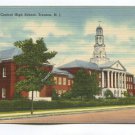 Trenton Central High School Trenton New Jersey Postcard