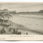Beach and Steel Pier Atlantic City New Jersey Postcard