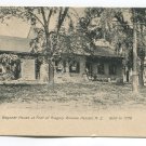 Old Van Wagoner House at Foot of Gregory Avenue Passaic New Jersey Postcard Old Van Wagoner House at Foot of Gregory Avenue Passaic New Jersey Postcard