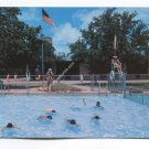 Swimming Pool at Lions Camp for Crippled Children Kerrville Texas Postcard