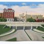 Underpass and Pine Street looking North Abilene Texas Postcard