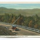 Western Slope showing North Adams Mohawk Trail Massachusetts Postcard