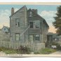 Old Spite House Marblehead Massachusetts Postcard
