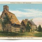 Pioneers Village Forest River Park Salem Massachusetts Postcard Pioneers Village Forest River Park Salem Massachusetts Postcard