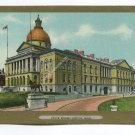 State House Boston Massachusetts Postcard