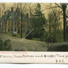 Green Hill Mansion Worcester Massachusetts Postcard