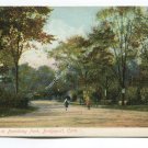 Entrance to Beardsley Park Bridgeport Connecticut Postcard