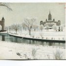 Soldiers and Sailors Memorial Arch and Capitol Hartford Connecticut Winter Postcard Soldiers and Sailors Memorial Arch and Capitol Hartford Connecticut Winter Postcard