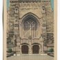 Entrance to Sterling Memorial Library Yale University New Haven Connecticut Postcard