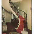 Free standing spiral staircase in Shrewsbury House Madison Indiana Postcard