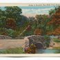 Bridge in Beautiful Glen Miller Park Richmond Indiana Postcard