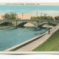 Central Avenue Bridge Indianapolis Indiana Postcard