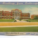 Robert W Long Hospital and Indiana University School of Medicine Indianapolis Indiana Postcard