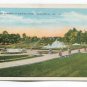Sunken Gardens at Garfield Park Indianapolis Indiana Postcard