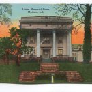 Lanier Memorial Home Madison Indiana Postcard