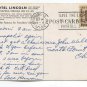 Hotel Lincoln Indianapolis Indiana Postcard