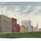 Michigan Avenue Opposite Grant Park Chicago Illinois Postcard