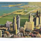 Looking South Along the Lakefront Chicago Illinois Postcard