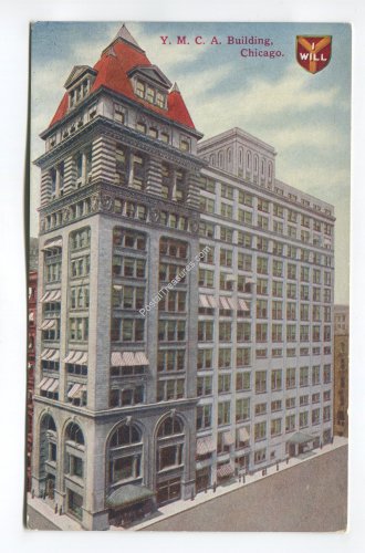 YMCA Building Chicago Illinois Postcard