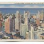 Birds Eye View of the Downtown Loop Looking East Chicago Illinois Postcard