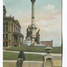 Soldiers Monument Peoria Illinois Postcard