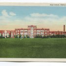 High School Elmhurst Illinois Postcard