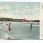 In the Surf Jackson Park Beach Chicago Illinois Postcard