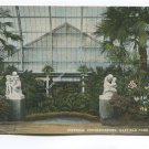 Interior Conservatory Garfield Park Chicago Illinois Postcard