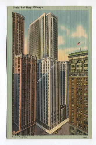 Field Building Chicago Illinois Postcard