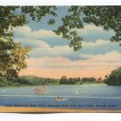 Lake Macbride State Park between Iowa City and Cedar Rapids Iowa Postcard