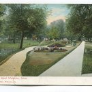City Park West Waterloo Iowa Postcard