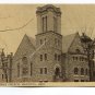 Lutheran Church Marietta Ohio Postcard