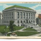 Summit County Court House Akron Ohio Postcard