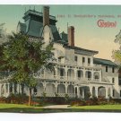 John D Rockefellers residence Forest Hill Ohio Postcard