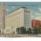 State Office Building and A I U Building Columbus Ohio Postcard