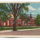 Chillicothe High School Chillicothe Ohio Postcard