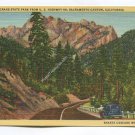 Castle Crag State Park from US Highway 99 Sacramento Canyon California Postcard Castle Crag State Park from US Highway 99 Sacramento Canyon California Postcard