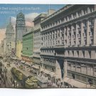 Market Street looking East from Fourth San Francisco California Postcard Market Street looking East from Fourth San Francisco California Postcard