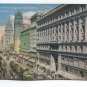 Market Street looking East from Fourth San Francisco California Postcard